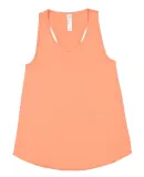 LA T 2621 Girls' Swing Premium Jersey Racerback Ta PAPAYA