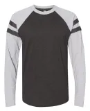 LA T 6934 Fine Jersey Mash Up Long Sleeve Tee V SM/ V HT/ V SM