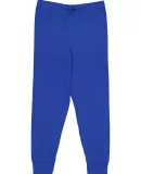 LA T 612Z Youth Baby Rib Pajama Bottom ROYAL