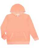 LA T 6779 Harborside Mélange French Terry Hooded  PAPAYA MELANGE