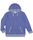 LA T 6779 Harborside Mélange French Terry Hooded  ROYAL MELANGE