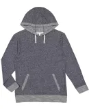 LA T 6779 Harborside Mélange French Terry Hooded  NAVY MELANGE