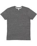 LA T 6991 Harborside Mélange T-Shirt in Smoke melange