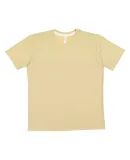 LA T 6991 Harborside Mélange T-Shirt in Stone melange