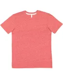 LA T 6991 Harborside Mélange T-Shirt in Red melange