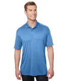 Gildan 488C00 Performance® Colorblock Sport Polo in Sport light blue