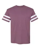 Gildan 5000VT Victory T-Shirt HTH MAROON/ WHT