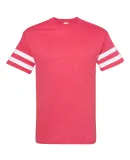 Gildan 5000VT Victory T-Shirt HEATHR RED/ WHT