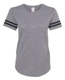Gildan 500VTL Women’s Victory T-Shirt GRAPH HTHR/ BLK