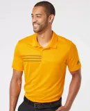 Adidas Golf Clothing A324 3-Stripes Chest Sport Sh Team Collegiate Gold/ Black