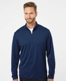 Adidas Golf Clothing A401 Lightweight Quarter-Zip  in Collegiate navy