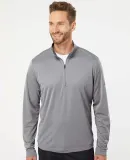 Adidas Golf Clothing A401 Lightweight Quarter-Zip  Grey Three