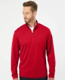 Adidas Golf Clothing A401 Lightweight Quarter-Zip  Power Red