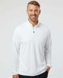 Adidas Golf Clothing A401 Lightweight Quarter-Zip  in White