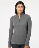 Adidas Golf Clothing A464 Women's Heathered Quarte Grey Five Heather