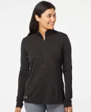 Adidas Golf Clothing A476 Women's Lightweight Mél Black Melange