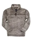 Boxercraft Q10 Unisex Sherpa Fleece Quarter-Zip Pu Frosty Chocolate