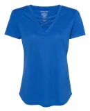 Boxercraft T27 Women’s Cage Front T-Shirt Royal