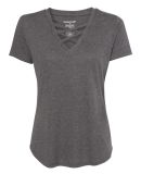 Boxercraft T27 Women’s Cage Front T-Shirt in Granite