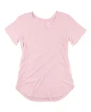 Boxercraft T61 Women’s At Ease Scoop Neck T-Shir Pale Pink