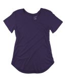 Boxercraft T61 Women’s At Ease Scoop Neck T-Shir in Purple