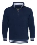 Boxercraft Q20 Varsity Sherpa Quarter-Zip Pullover Navy