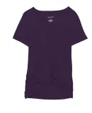 Boxercraft T52 Women's Twisted T-Shirt Purple