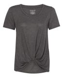 Boxercraft T52 Women's Twisted T-Shirt in Charcoal