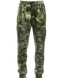 Burnside Clothing 8801 Performance Fleece Joggers Army Tie Dye