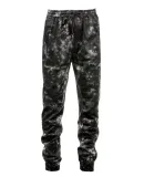 Burnside Clothing 8801 Performance Fleece Joggers Black Tie Dye