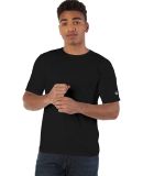 Champion Clothing CD100 Garment Dyed Short Sleeve  in Black