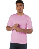 Champion Clothing CD100 Garment Dyed Short Sleeve  in Pink candy