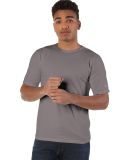 Champion Clothing CD100 Garment Dyed Short Sleeve  in Concrete