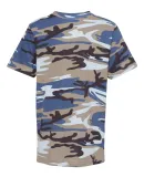 Code V 2207 Youth Camouflage T-Shirt Blue Woodland