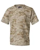 Code V 2207 Youth Camouflage T-Shirt Sand Digital