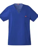 Dickies Medical 81722 - Men's V-Neck Top Galaxy Blue