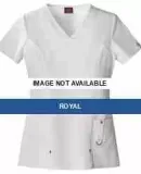 Dickies Medical 82851 - Women's Junior V-Neck Top Royal