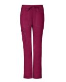 Dickies Medical DK100T - Women's Tall Low Rise Str D-Wine