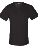 Dickies Medical 81800 - Men's V-Neck Top Black