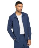 Dickies Medical  DK310   - Men's Zip Front Warm-up Navy