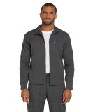 Dickies Medical  DK310   - Men's Zip Front Warm-up Pewter