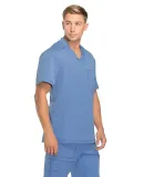 Dickies Medical DK610 - Men's V-Neck Top Ceil Blue