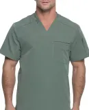 Dickies Medical DK610 - Men's V-Neck Top Olive