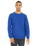 BELLA+CANVAS 3901 Unisex Sponge Fleece Sweatshirt in True royal