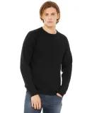 BELLA+CANVAS 3901 Unisex Sponge Fleece Sweatshirt in Black