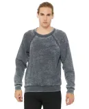 BELLA+CANVAS 3901 Unisex Sponge Fleece Sweatshirt in Grey acid fleece