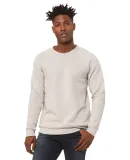 BELLA+CANVAS 3901 Unisex Sponge Fleece Sweatshirt in Heather dust