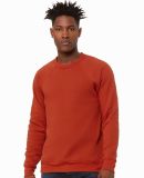 BELLA+CANVAS 3901 Unisex Sponge Fleece Sweatshirt in Brick