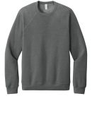BELLA+CANVAS 3901 Unisex Sponge Fleece Sweatshirt in Deep heather