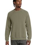 BELLA+CANVAS 3901 Unisex Sponge Fleece Sweatshirt in Heather olive